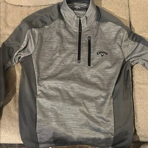 Callaway Men's Two-Tone Gray Performance Jacket